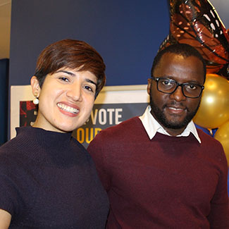 Students from Immigrant Student Success Center