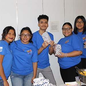 Students from Immigrant Student Success Center