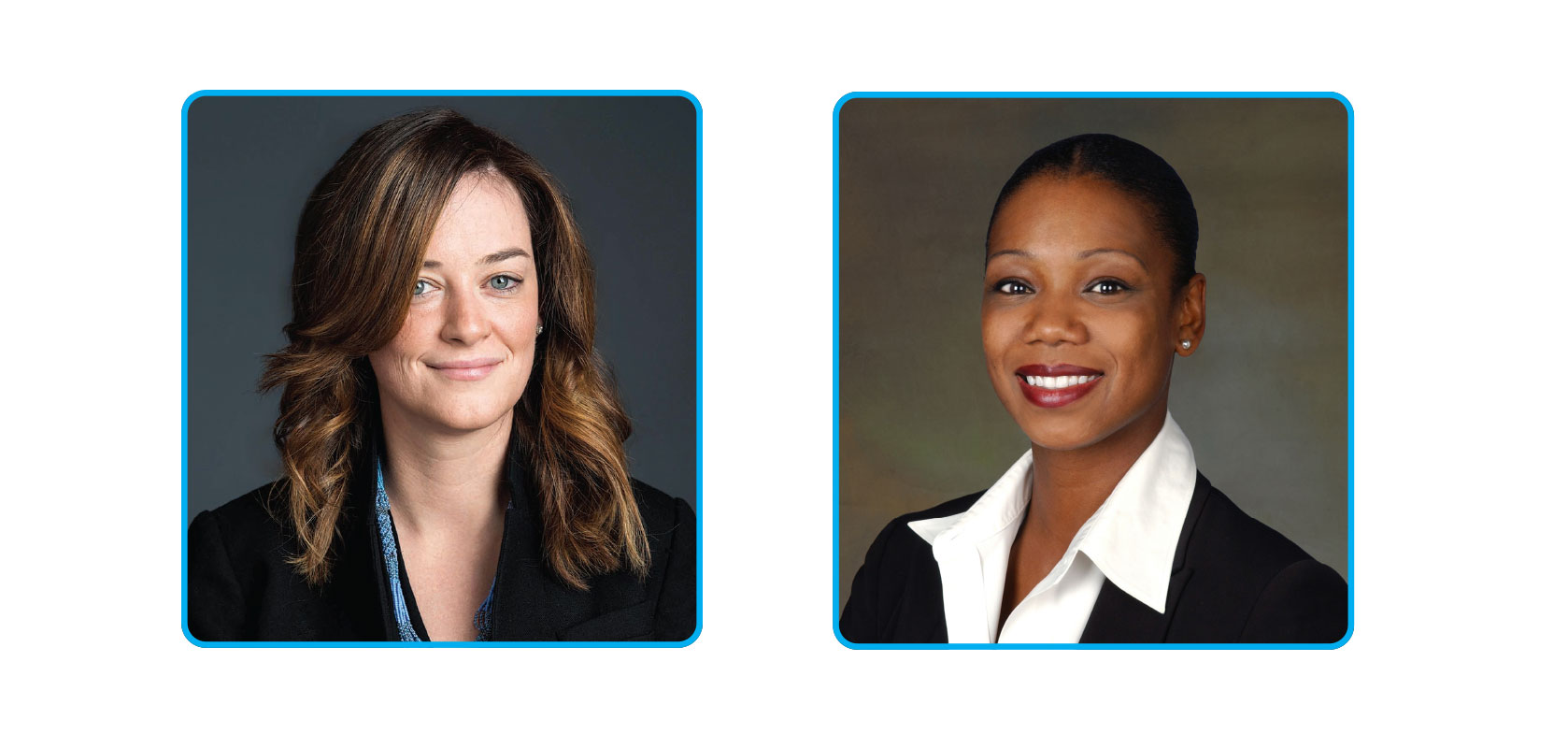 left to right: The Honorable Laura Kavanagh and The Honorable Keechant Sewell