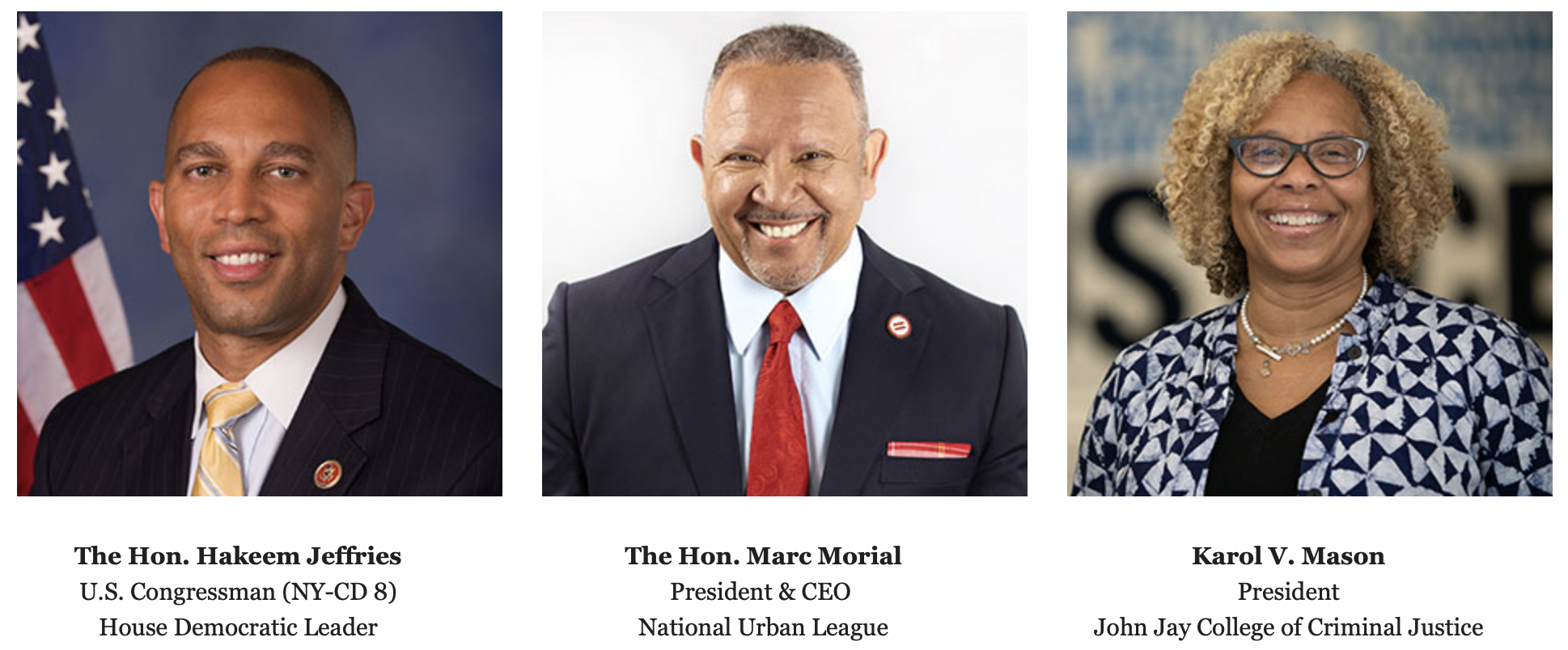 2023 Summit Speakers Jeffries Morial Mason