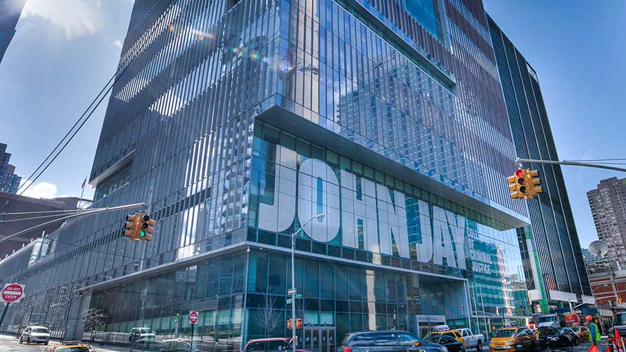 John Jay College 11th Ave Entrance Exterior