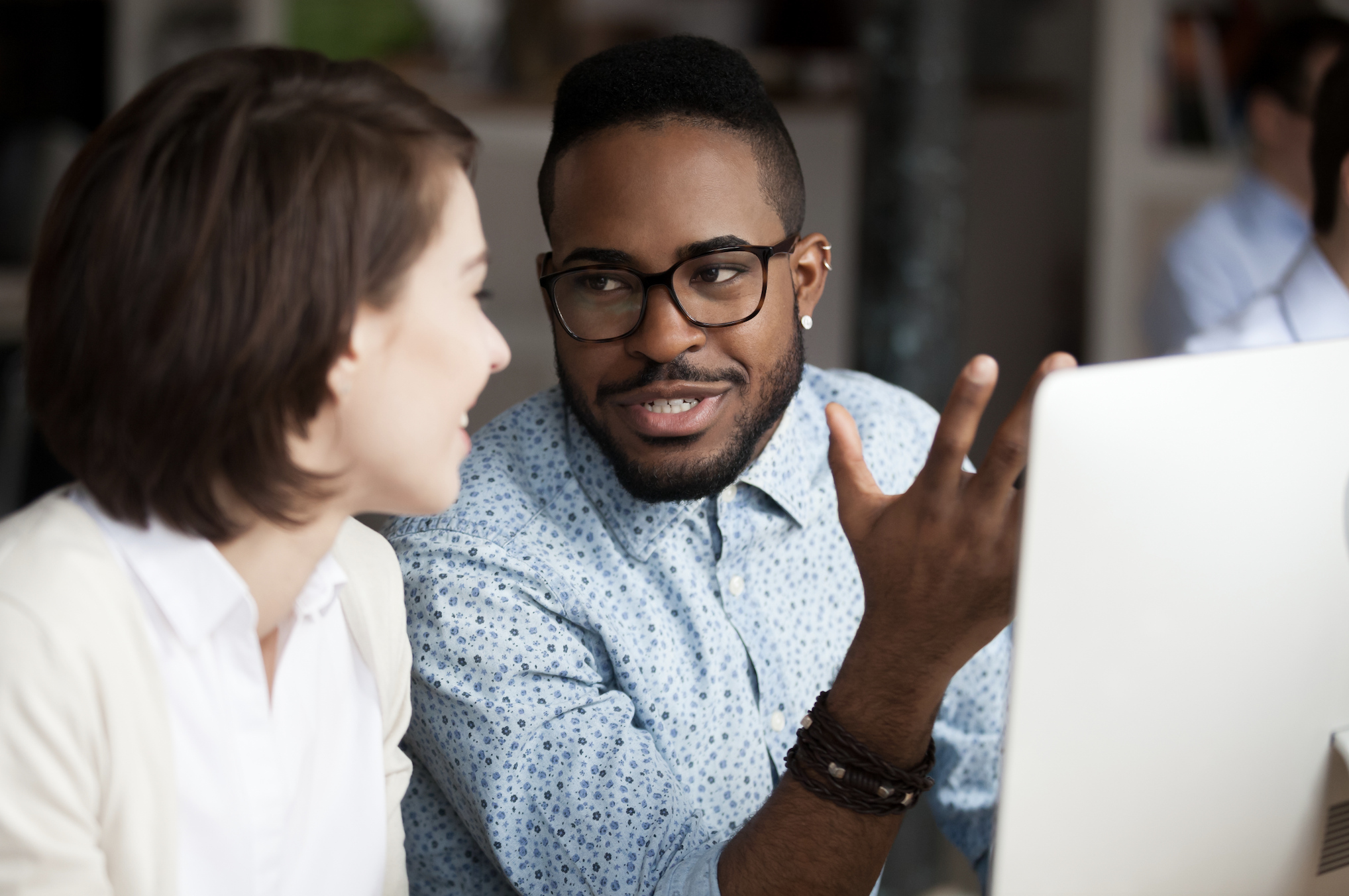 Image of a mentor and mentee