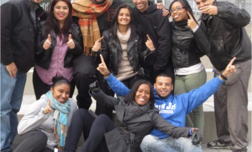 Image of a Group of John Jay Students