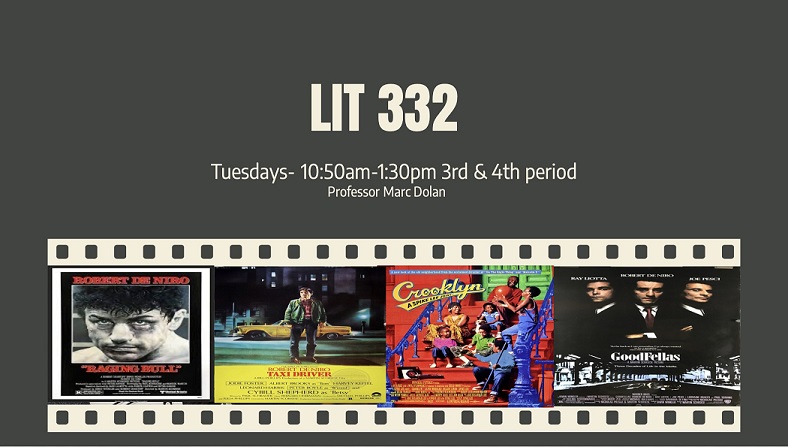 image for LIT 332 with film posters