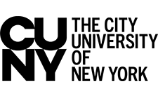 CUNY Text logo black