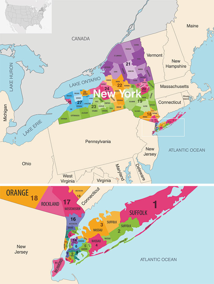 New York's congressional districts (2013-2023)