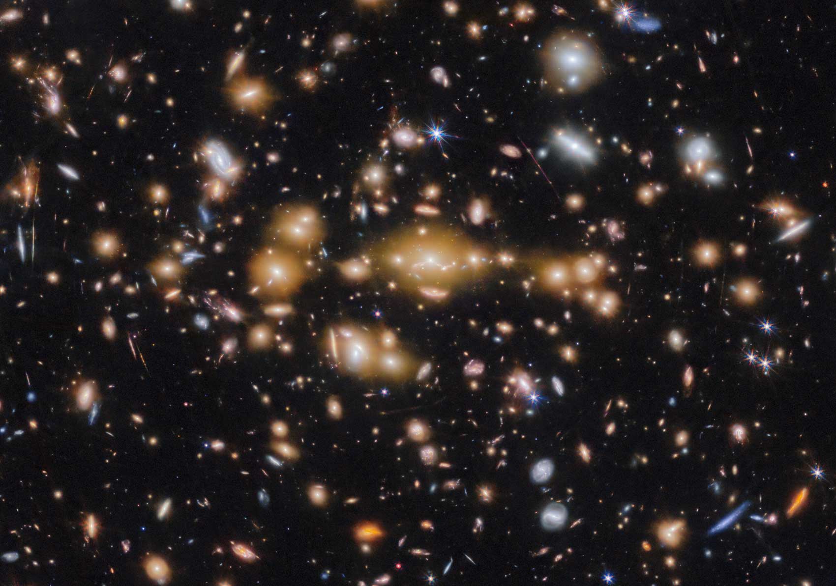Webb telescope galaxies image