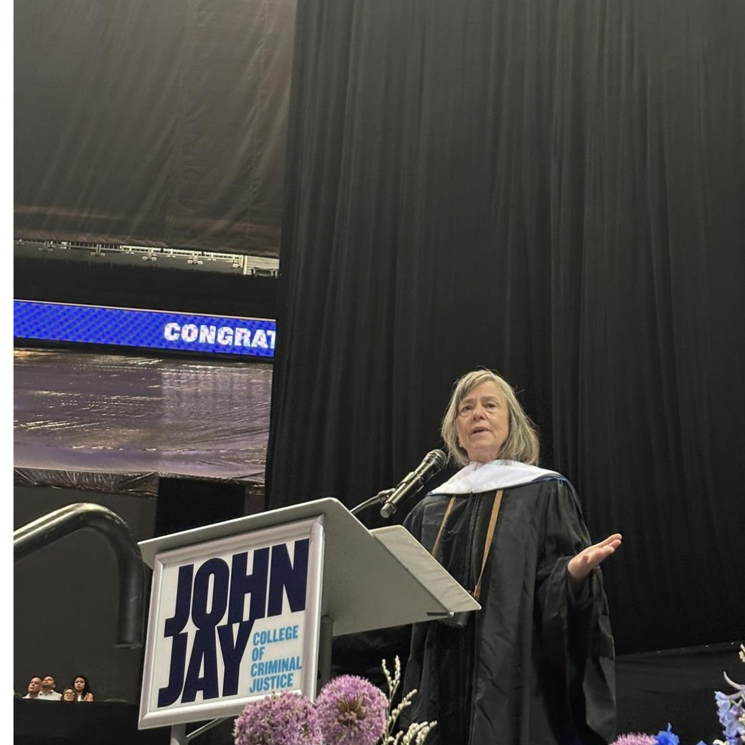 Donna at the Commencement
