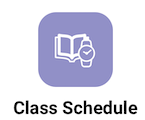Navigate class schedule icon