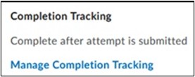 Image of Completion Tracking