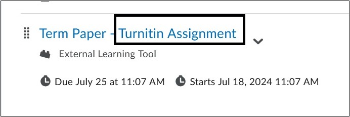 Image of LTI Tool Name in Title. 