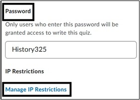 Image of Quiz Password 