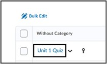 Image of Quiz link. 