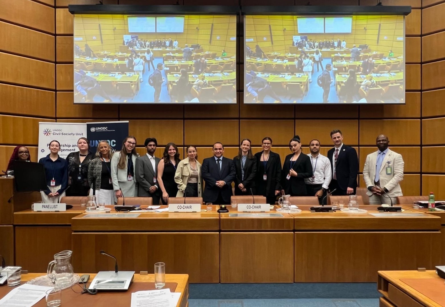 Vienna 2025 Cohort with Professor Barberet