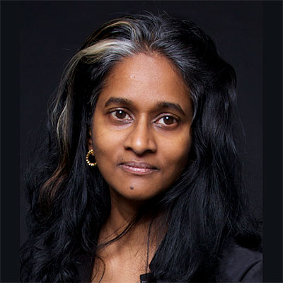 Headshot of Chitra Raghavan