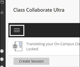 Image of Class Collaborate Menu 