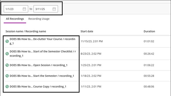 Image of Blackboard Recordings 