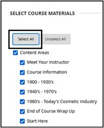 Image of Select Course Materials 