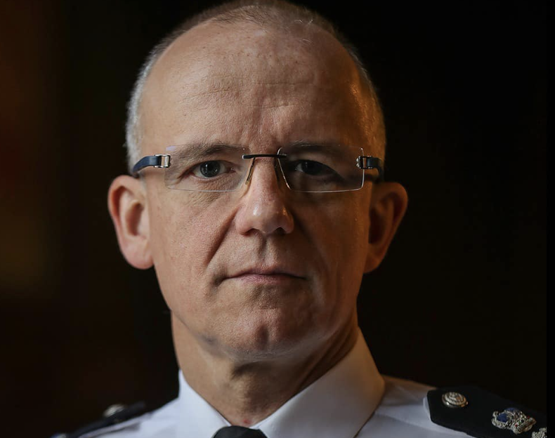 Commissioner Sir Mark Rowley, Metropolitan Police Force (London)