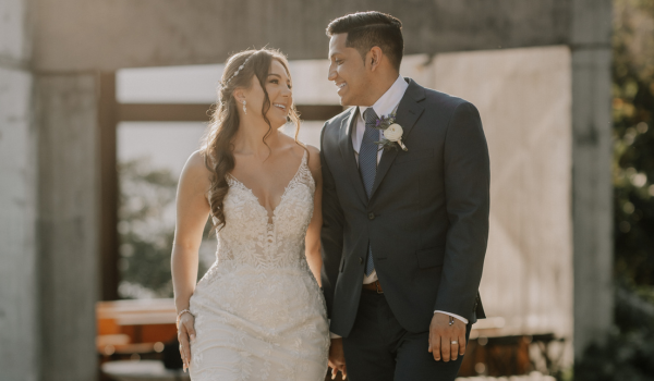 Santos Garcia Avelar ’20 & Stephanie Garcia Avelar ’18 wedding day