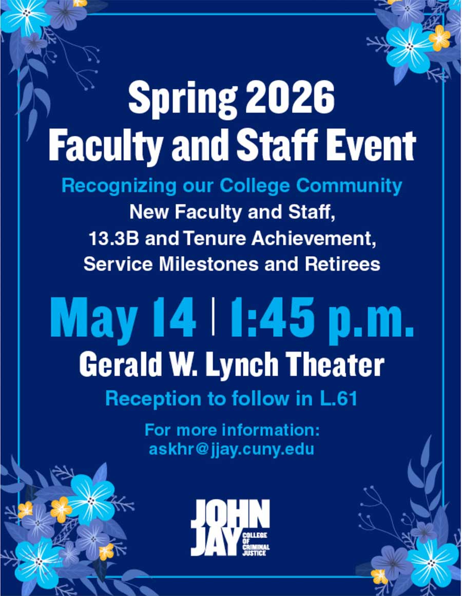 Flyer for Spring 2026 Faculty and Staff Event
