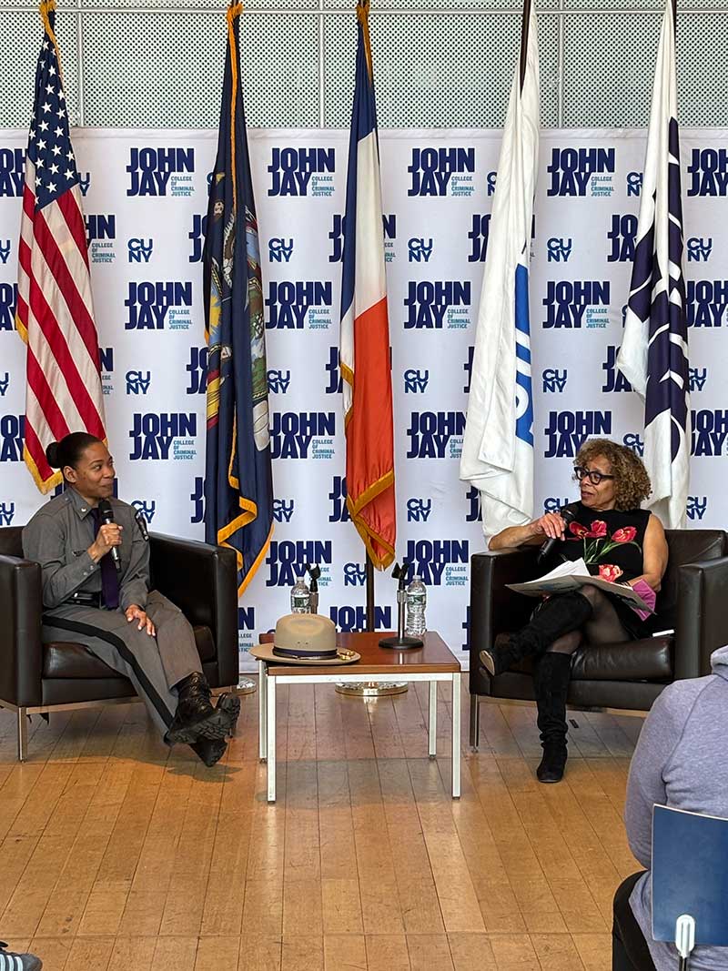 Major Treneé D. Young interviewed by President Mason