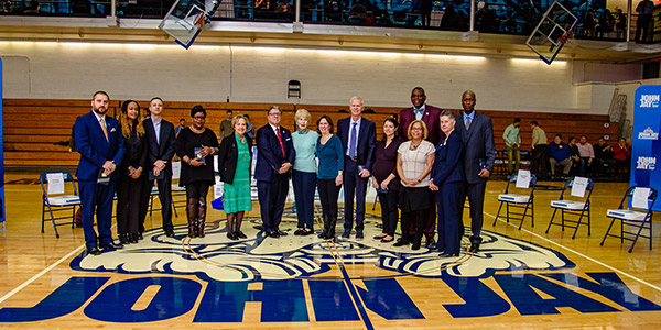 Members of the Hall of Fame at Homecoming