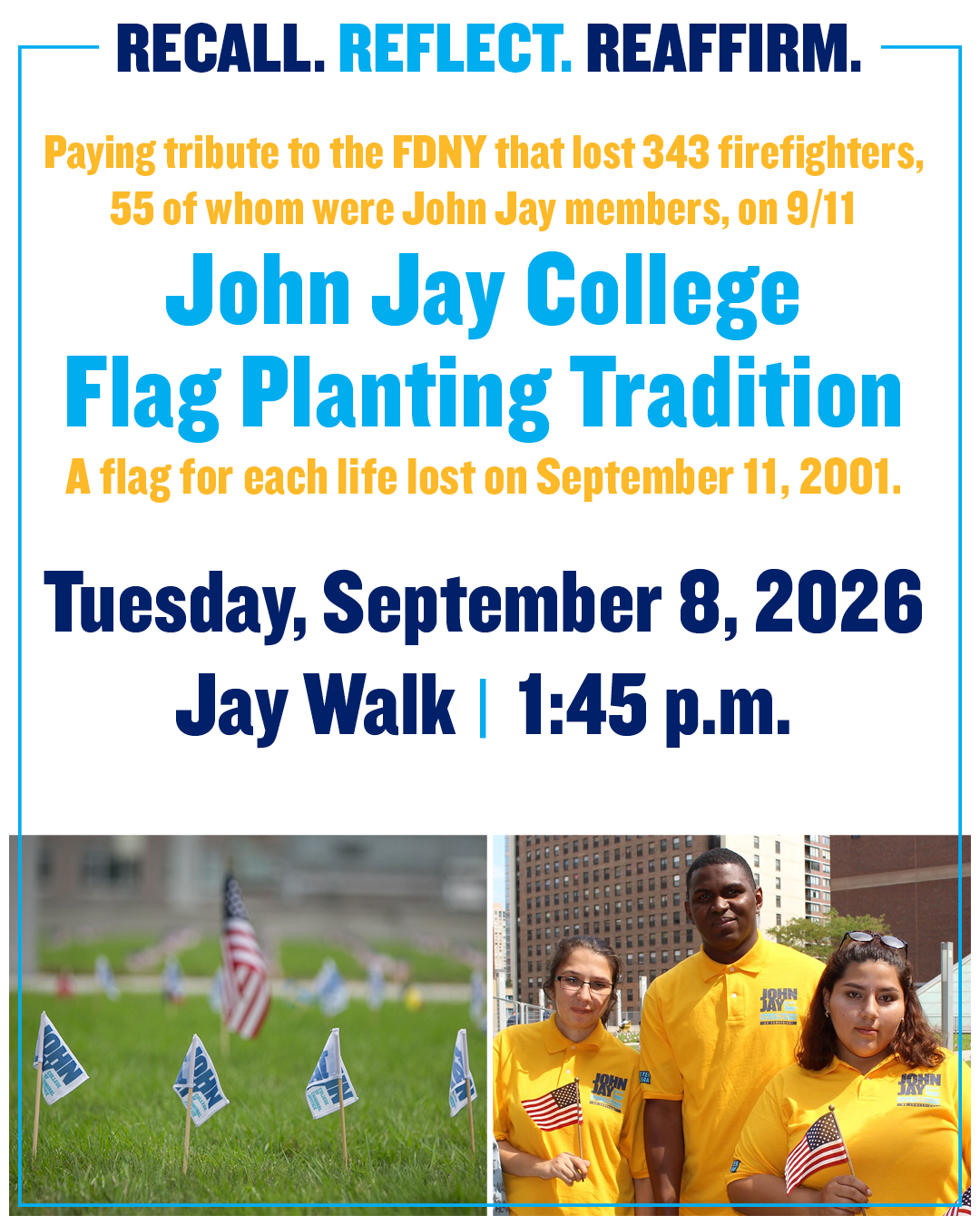 Flag planting flyer