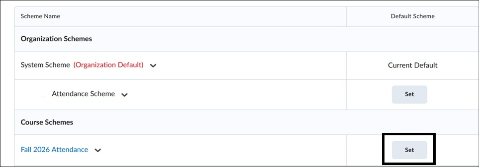Set scheme to default.