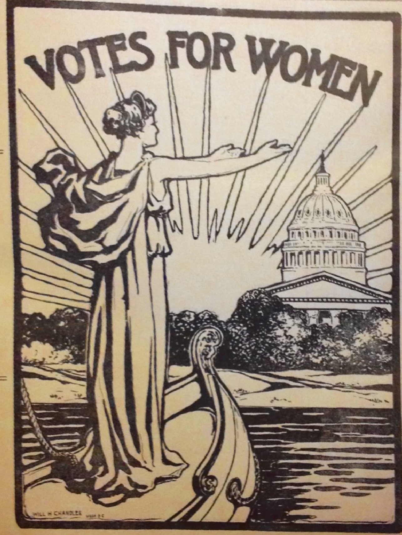 votes for women poster