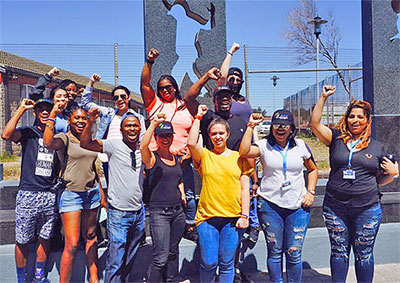 Study Abroad - South Africa student group