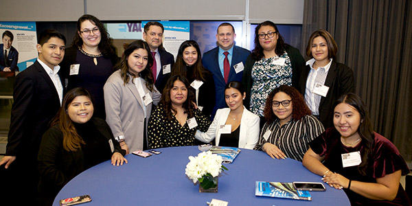 Students at the Champions of Justice Reception 2019