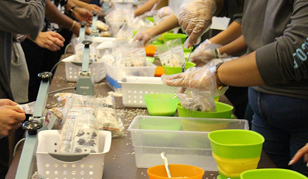 A closer look at the packaging process