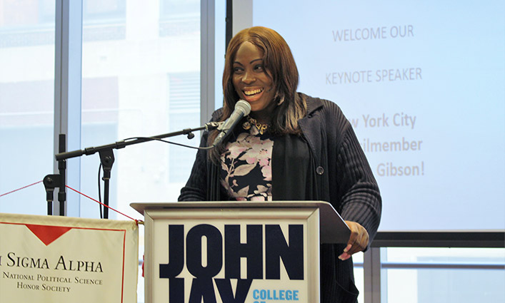 New York City Council Member Vanessa Gibson Inspires Political Science ...