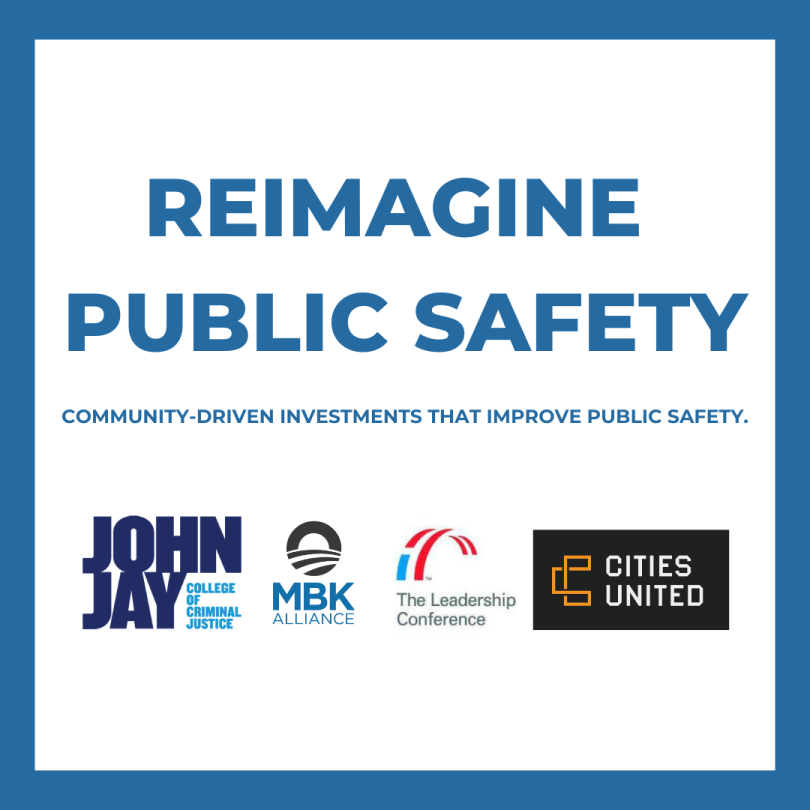 reimagine public safety pledge logo