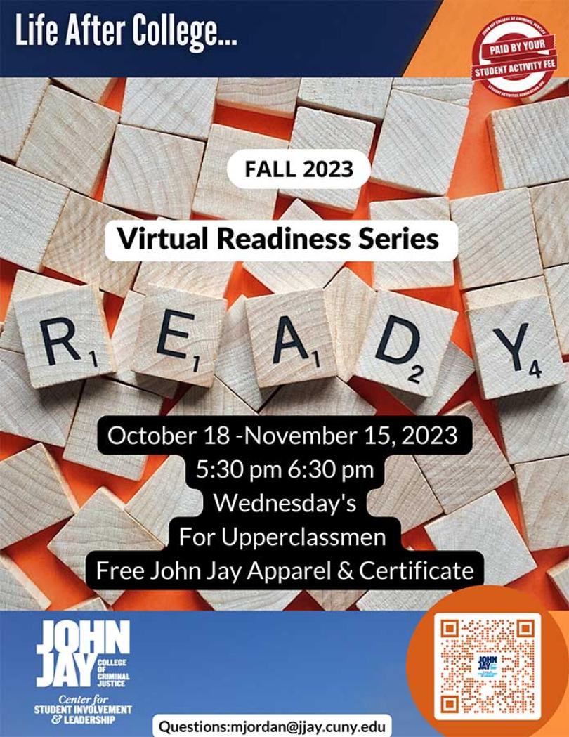 Flyer for Virtual Readiness Series