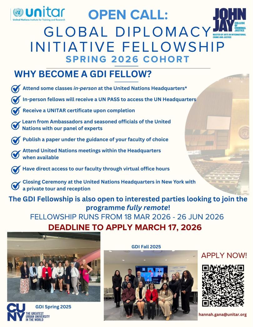 UNITAR GDI Spring 2026