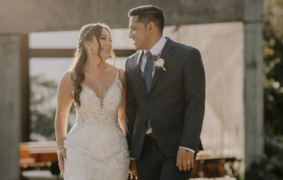 Santos Garcia Avelar ’20 & Stephanie Garcia Avelar ’18 wedding day